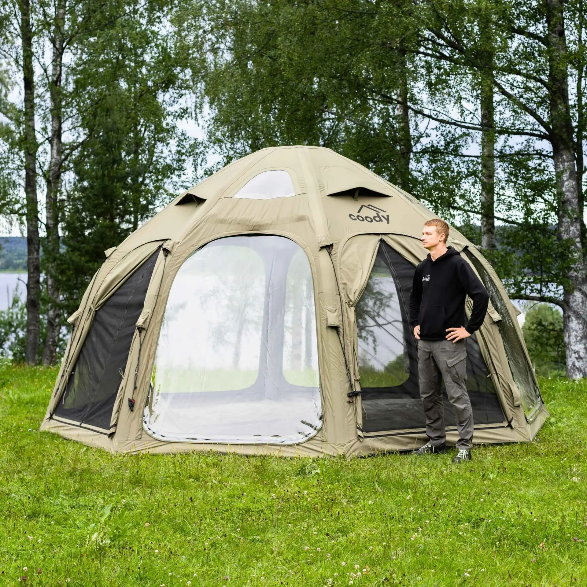 Coody Aurora Dome Şişme Çadır 19.63 m²